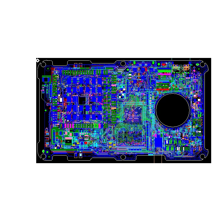 AI 高功耗應用 PCB Layout 示意